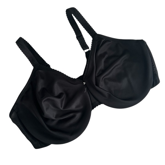 Wacoal Bra Black Simple Shaping Minimizer Underwire size 44D - Picture 1 of 14
